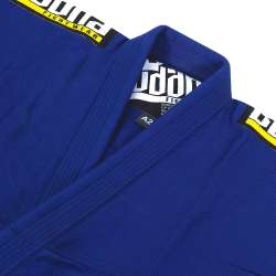 BJJ Buddha Infinity blauer Kimono + weißer Gürtel 3