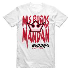 Meine Manschetten Regel Buddha weißes T-Shirt