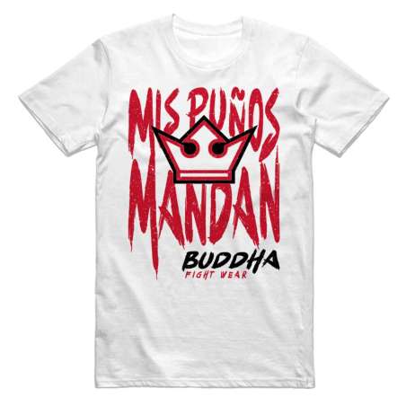 Meine Manschetten Regel Buddha weißes T-Shirt