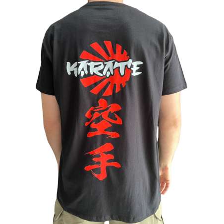 Utuk Fightwear schwarzes Karate-T-Shirt