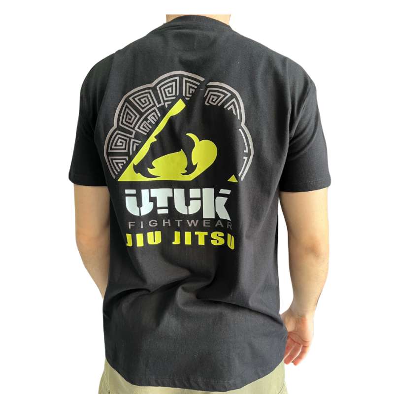 Utuk Fightwear schwarzes Jiu-Jitsu-T-Shirt