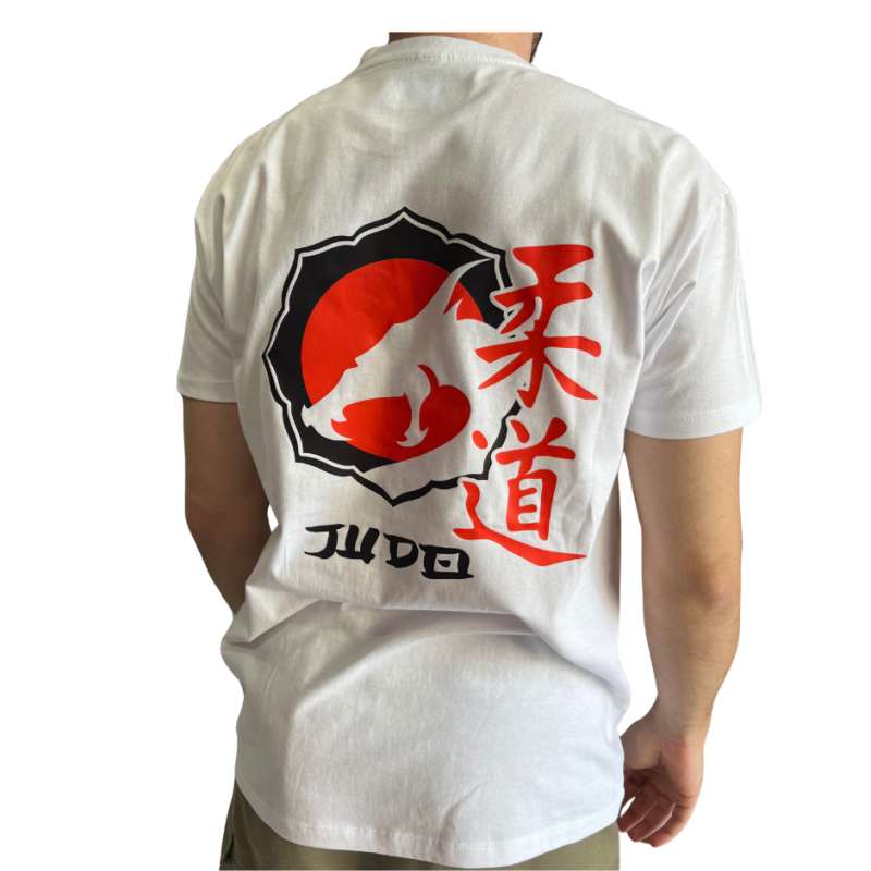 Camiseta blanca Utuk Fightwear judo