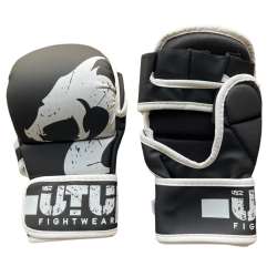 MMA Sparring Handschuhe Utuk schwarz weiß 1