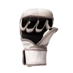 MMA-Handschuhe Shark R1 Weiß Grau 1