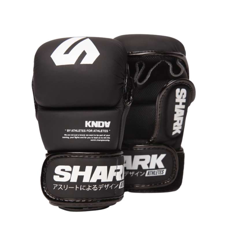 Shark pro Kampf MMA Handschuhe schwarz