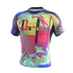 Rashguard MMA Manto neonfarben abstrakt