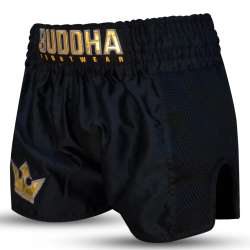 Buddha Premium Muay Thai Hose schwarz 1