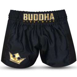 Buddha Premium Muay Thai Hose schwarz 4