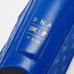 Kickboxen Schienbeinschoner Leone DNA blau 4