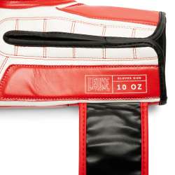 Guantes muay thai Leone iconic rojo 3