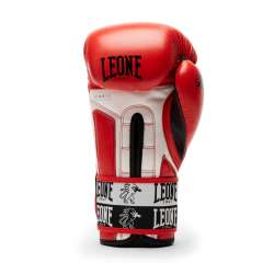 Guantes muay thai Leone iconic rojo 6