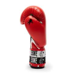 Guantes muay thai Leone iconic rojo 7