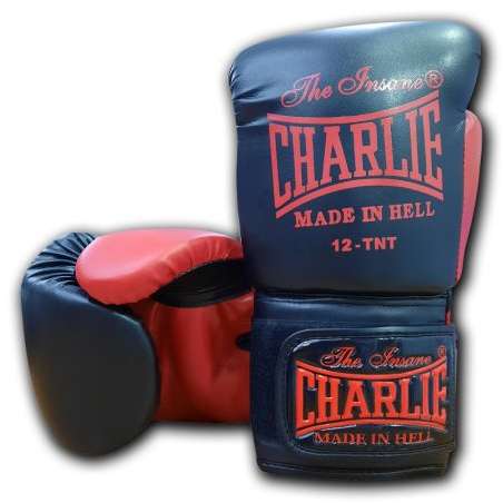 Guantes kaos Charlie negro rojo