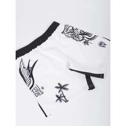 Fightshort Manto MIKO blanco 3