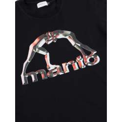 Camiseta Manto metal negra 4