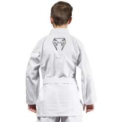 Kimono gi BJJ Venum Anwärter Kinder weiß 1