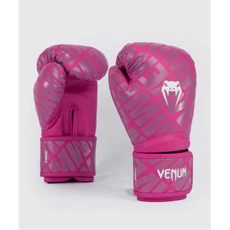 Kickboxhandschuhe Venum contender 1.5 weiß rosa