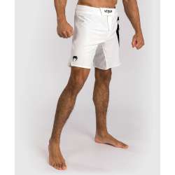 Fightshorts Venum light 5.0 blanco negro 1