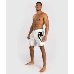 Fightshorts Venum light 5.0 blanco negro 2