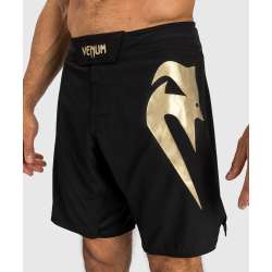 Pantalón corto de lucha Venum light 5.0 negro oro 3