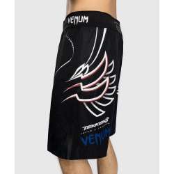 Venum tekken 8 jin kazama kampf shorts blau schwarz weiß 4