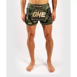 Venum Muay Thai X One FC Shorts (khaki/gold)