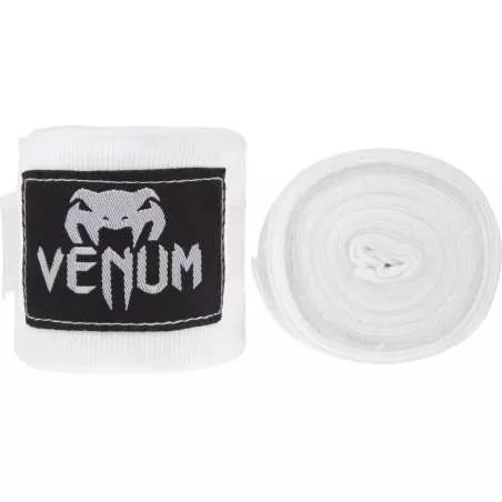 Vendas muay thai infantil Venum kontact blanca 2.5m