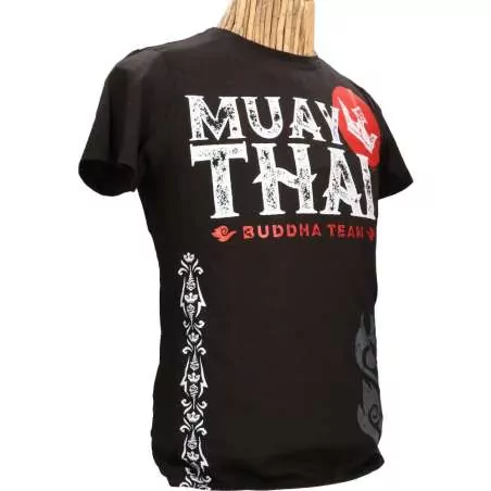 Buddha muay thai t-shirt kämpfer