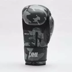 Leone Kickboxhandschuhe GN324 (camo grey)3