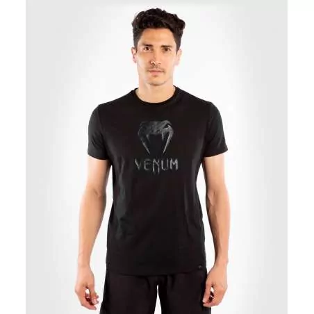 Venum classic t-shirt (schwarz/schwarz)