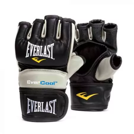 MMA Handschuhe Everlast everstrike schwarz/grau