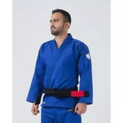 BJJ Anzug Kingz kore V2 blau + weißer Gürtel1