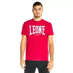 Camiseta manga corta Leone basic (burdeos)