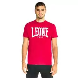 Camiseta manga corta Leone basic (burdeos) 1