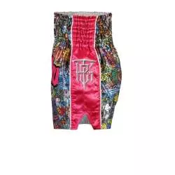 Top King Muay thai shorts 225 (rosa) 1