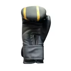 Guantes boxeo infantil Utuk (negro/oro) 1