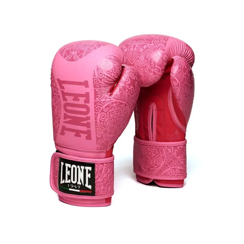 Guantes de boxeo Leone Maori Rosa