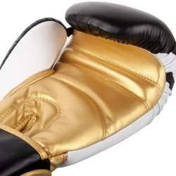 Venum Contender 2.0 Boxhandschuhe Schwarz / Weiß / Gold