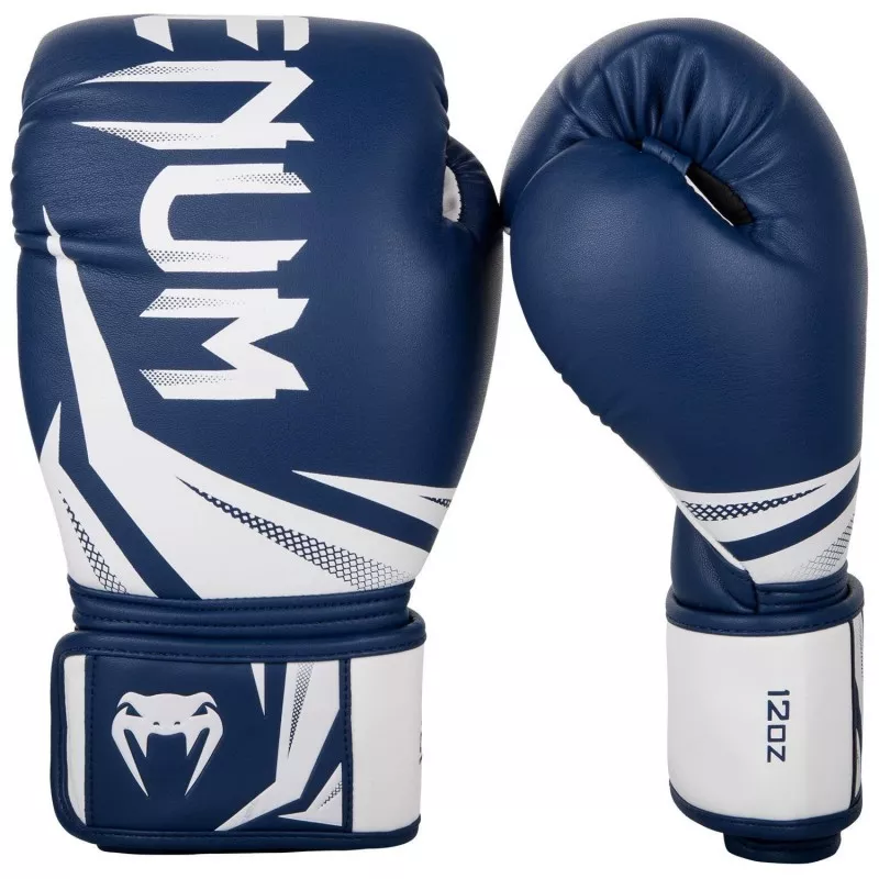 Guantes boxeo Venum Challenger 3.0 Azul/Blanco