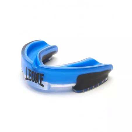 Muay Thai Mundschutz Leone Gel Farbe blau